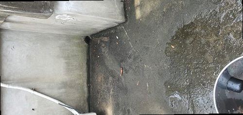 병점구 기산동 하수구막힘 배수 테스트와 연결 부위 누수 여부를 확인하는 마무리 모습