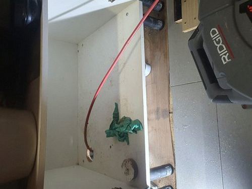 병점구 하수구막힘 점검 결과를 사진과 함께 정리한 보고서 장면